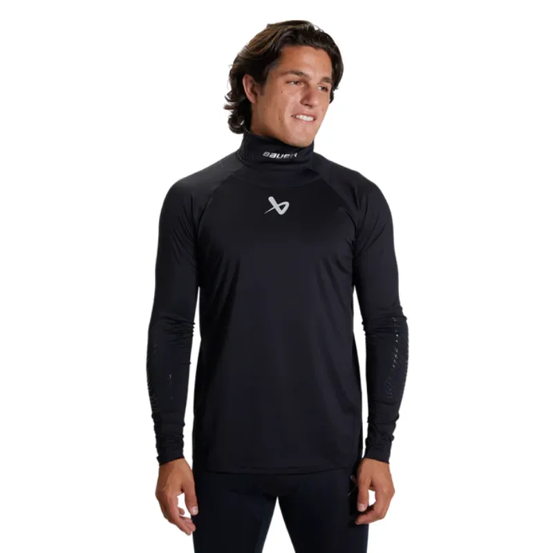 Bauer LS Cut-Resistant Neck Protect Hockey Base Layer - Senior (2022)