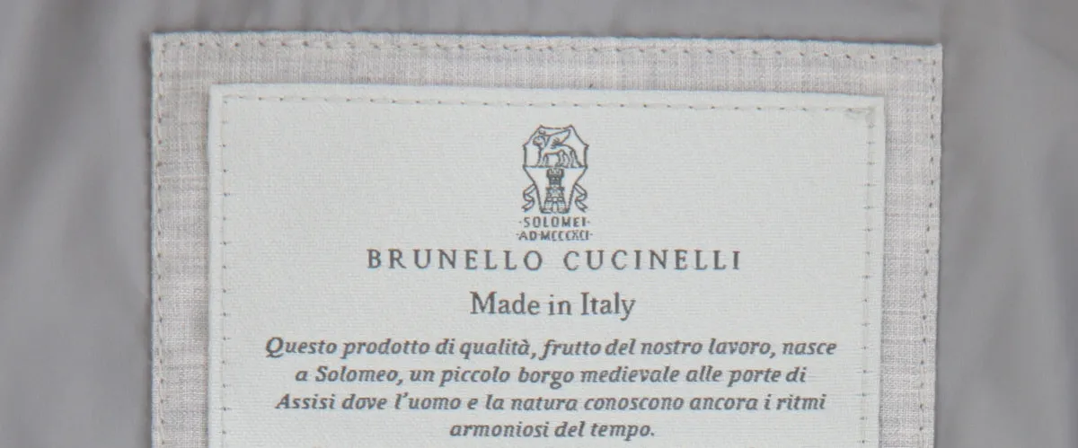 Brunello Cucinelli Olive Green Puffer Jacket