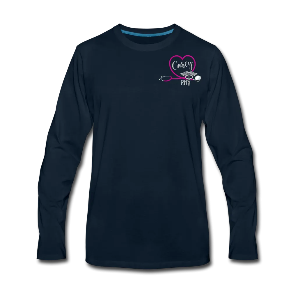 Carey, RN Men's Premium Long Sleeve T-Shirt