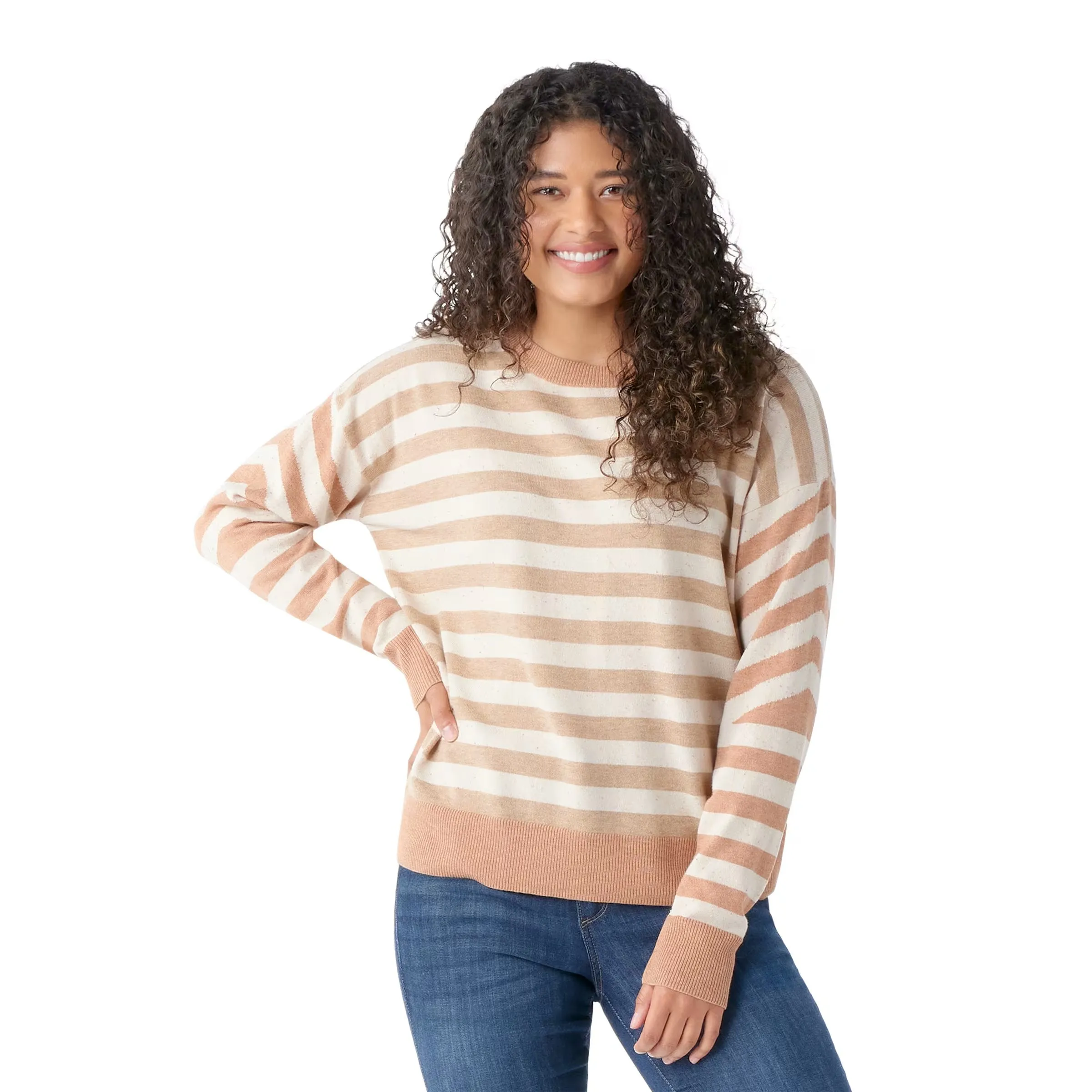 Edgewood Boyfriend Crew Sweater (Women's) - Past Season