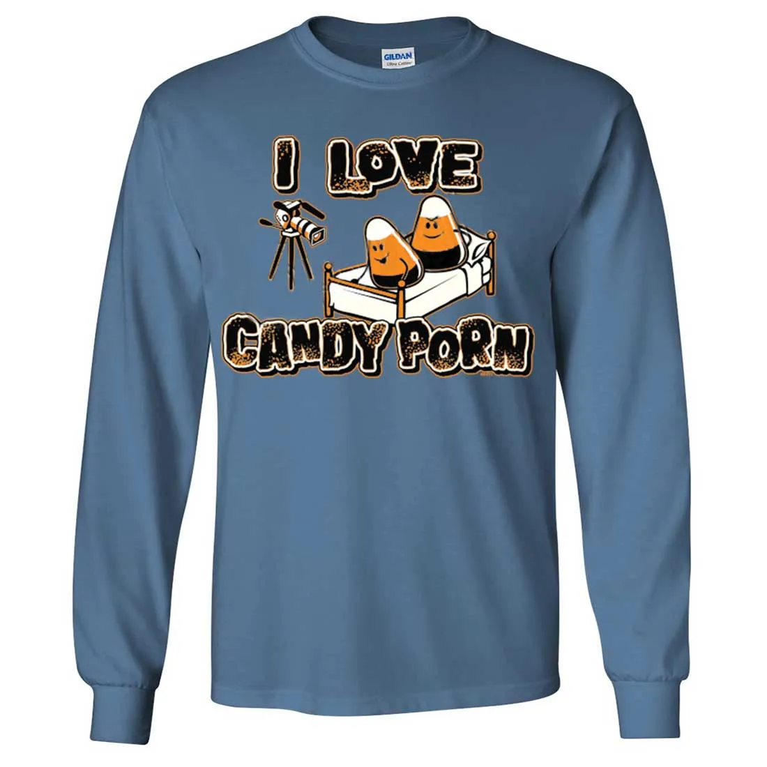 I Love Candy Porn Long Sleeve Shirt