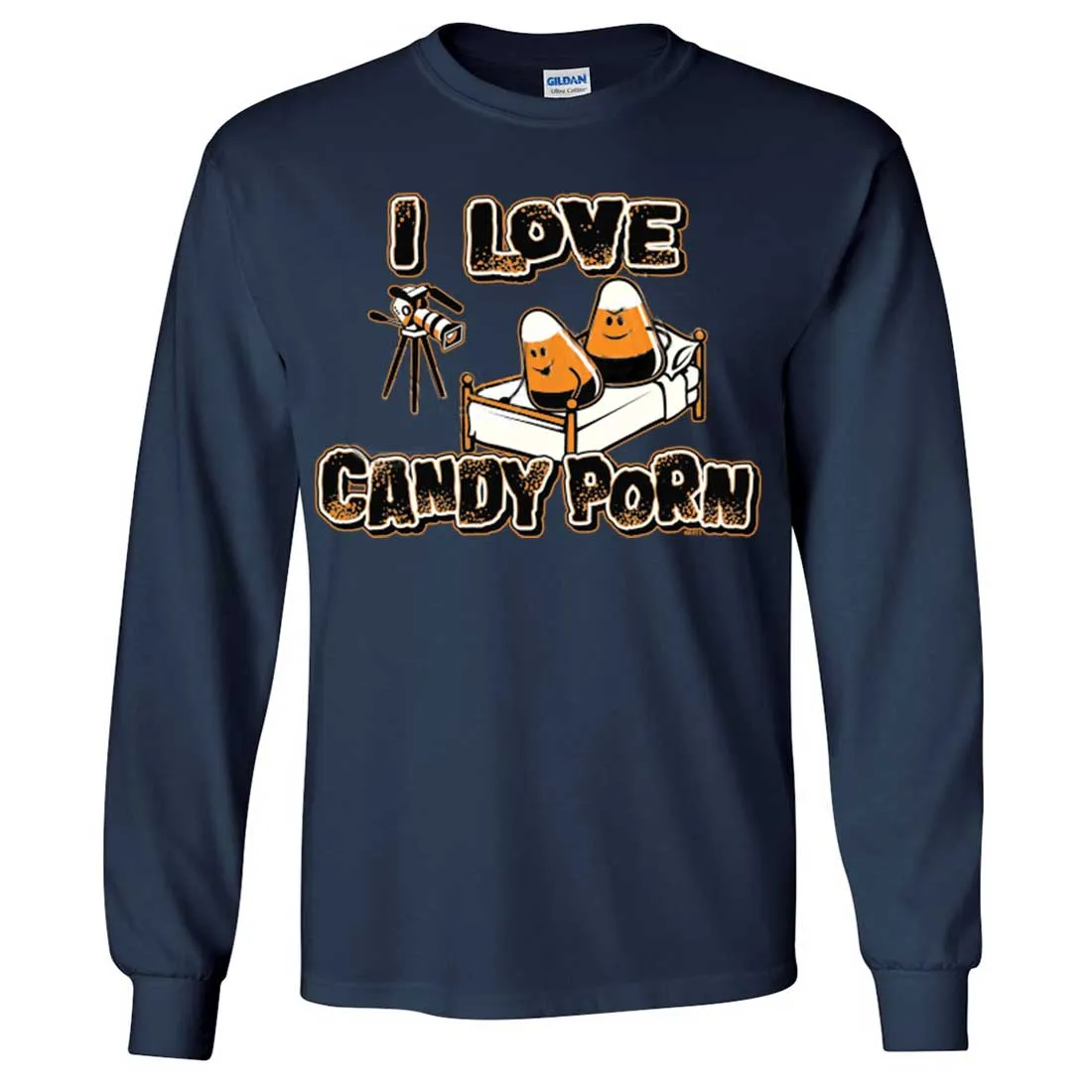 I Love Candy Porn Long Sleeve Shirt