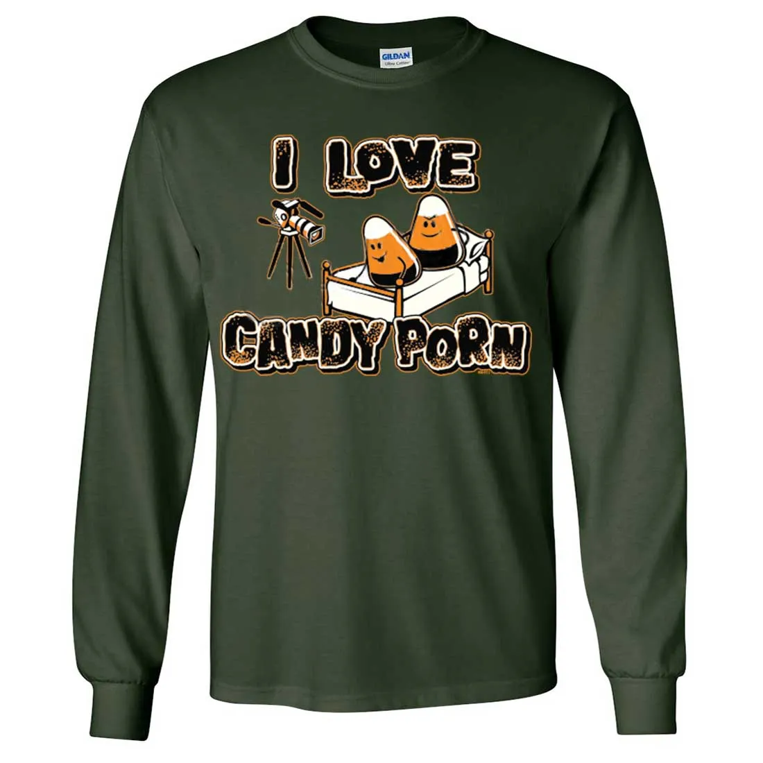 I Love Candy Porn Long Sleeve Shirt