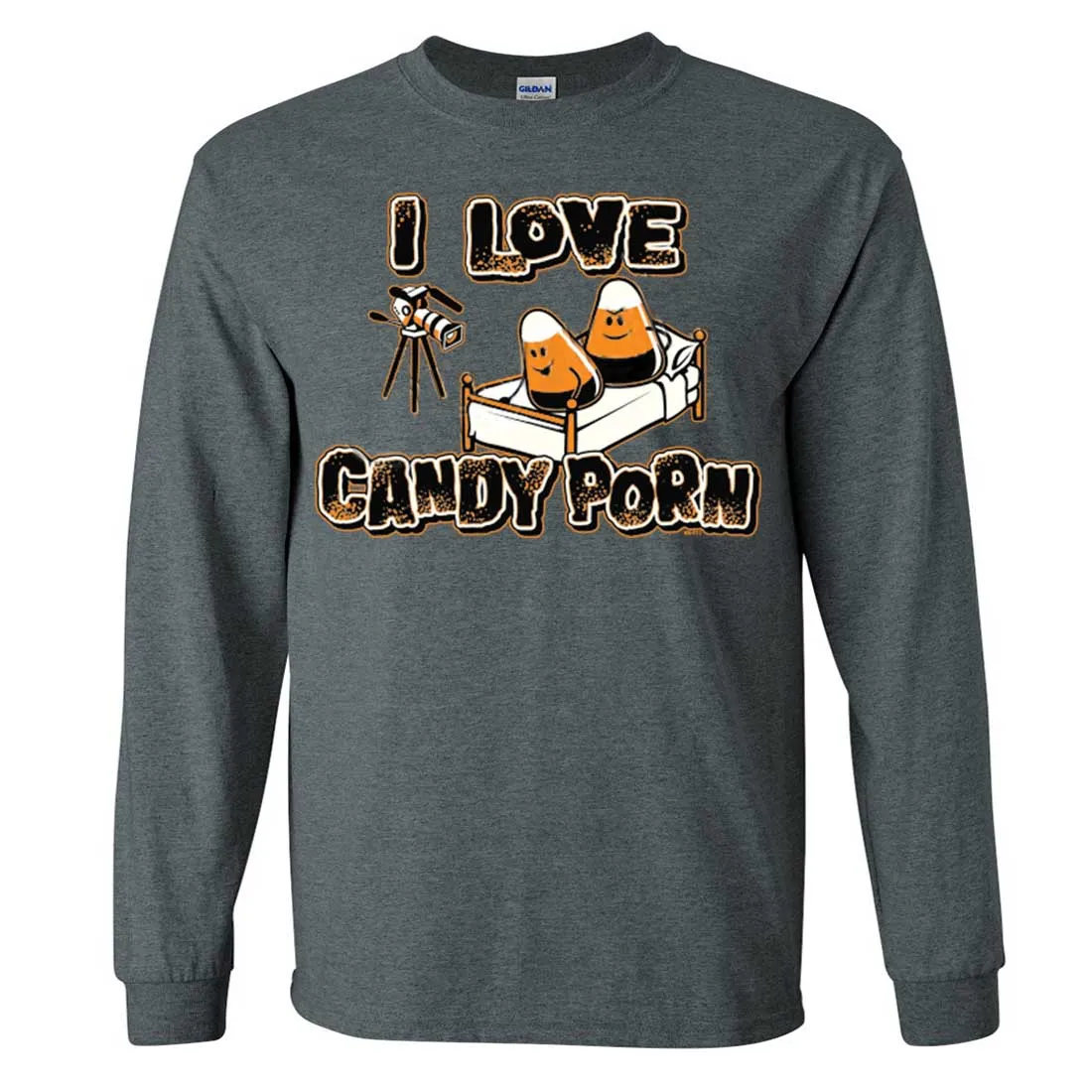 I Love Candy Porn Long Sleeve Shirt