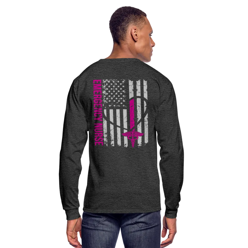 Lexi ER Nurse Men's Long Sleeve T-Shirt