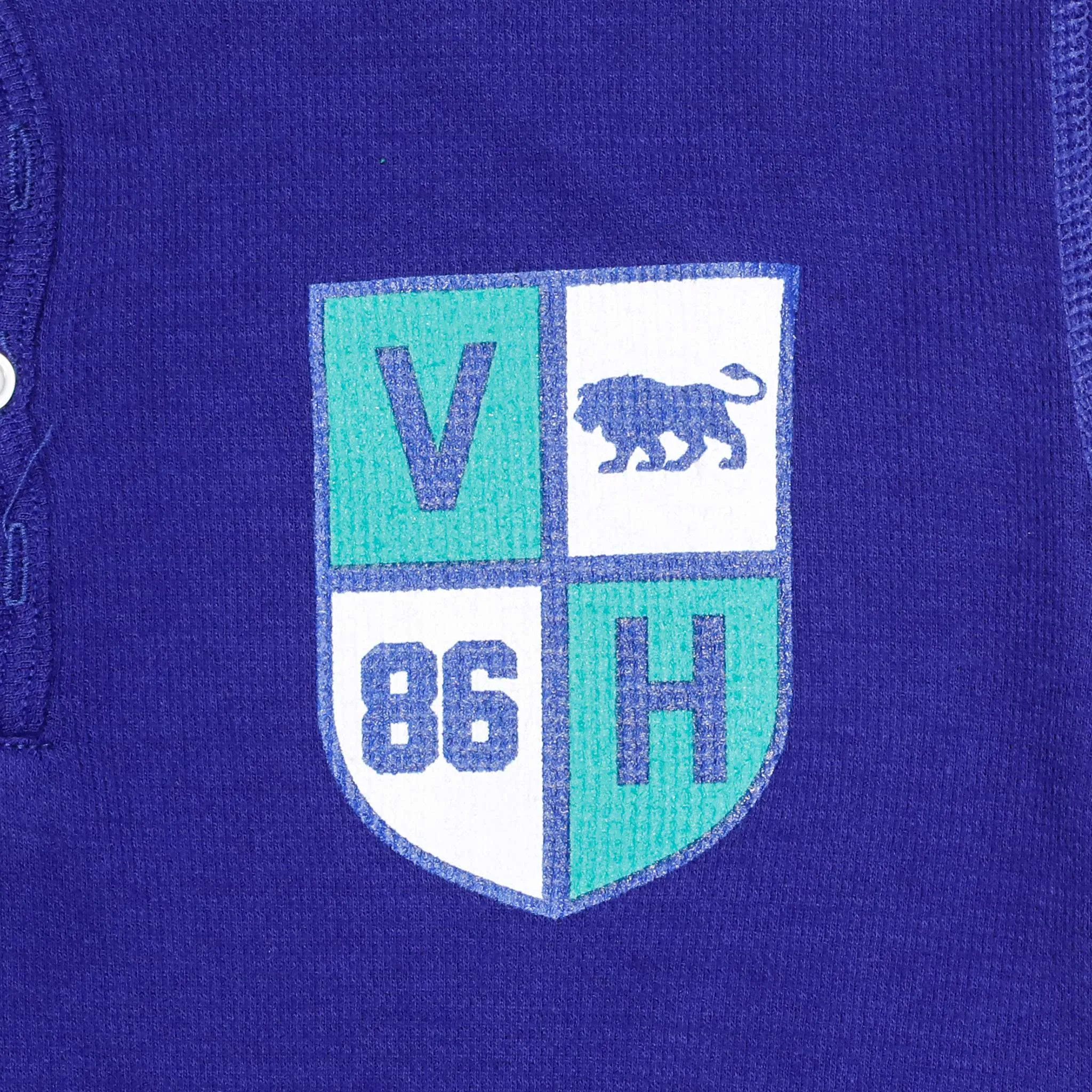 Men's - Je Suis un Lion Royal Blue Henley