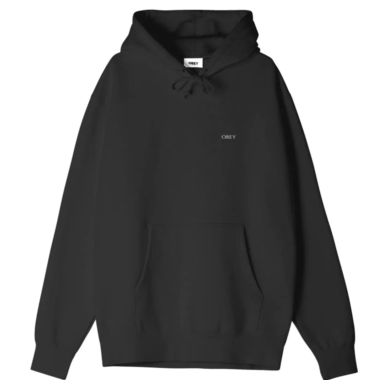 Obey torn icon face hood