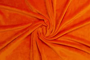 Vibrant Orange - THICC Stretch Fleece - 1/2 Metre